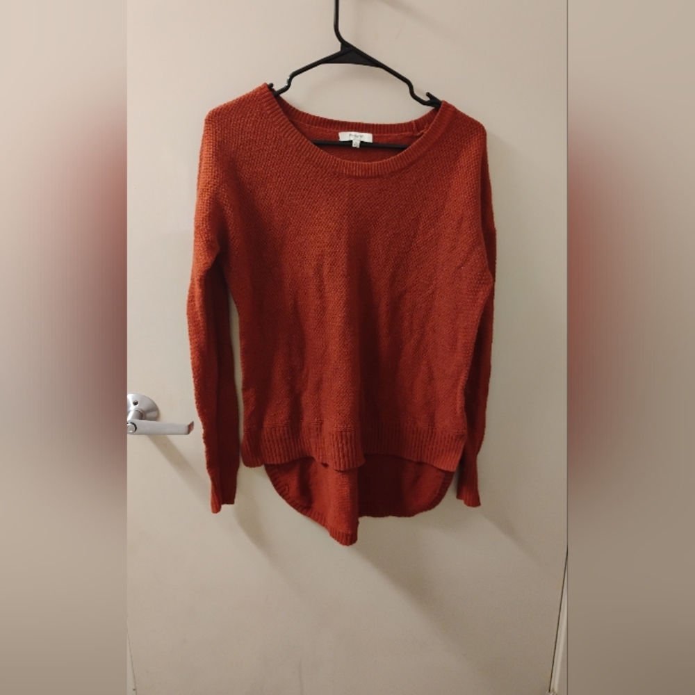 Madewell Chronicle Texture Pullover Sweater Sz Small